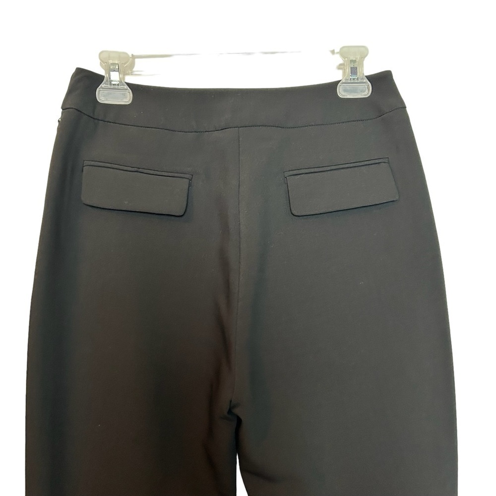 ELLERY Sinuous Cropped Bell Bottom Suit Pants Side Zip Wool Blend Sz.4 - Picture 7 of 16